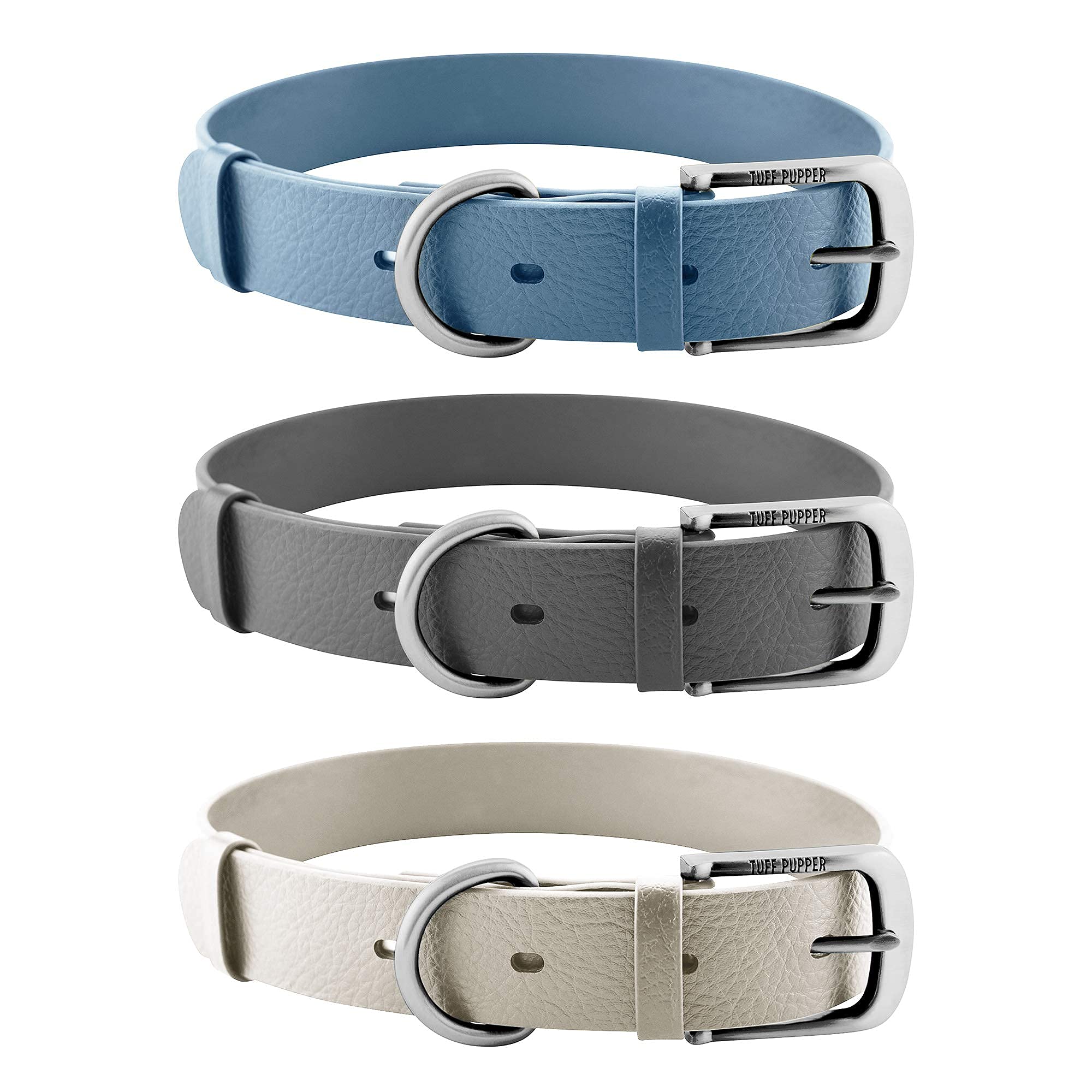 Tuff Pupper Classic collar on active dog during outdoor play