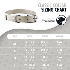 Tuff Pupper Classic collar in rain proves waterproof performance for outdoors