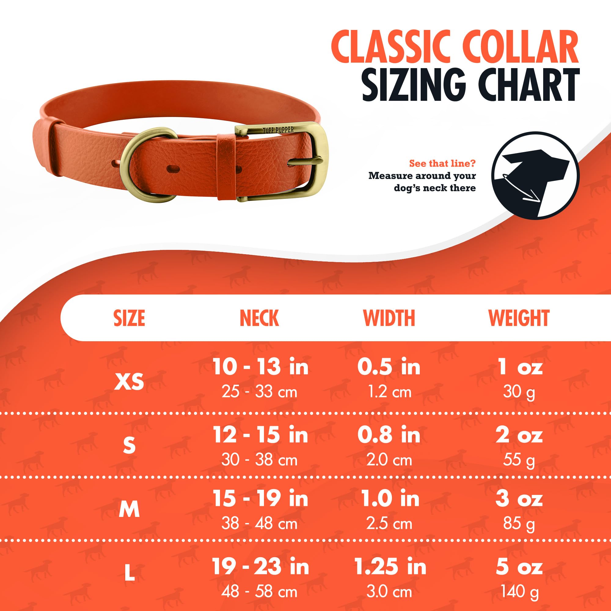 Waterproof odor-proof Tuff Pupper collar for rain and mud adventures.