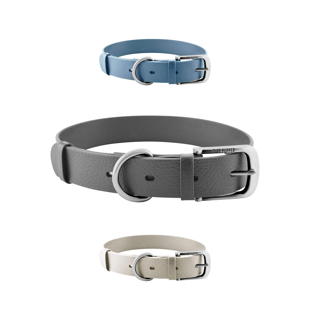 Tuff Pupper collar clásico para perro con hebilla de metal, resistencia para paseos diarios.