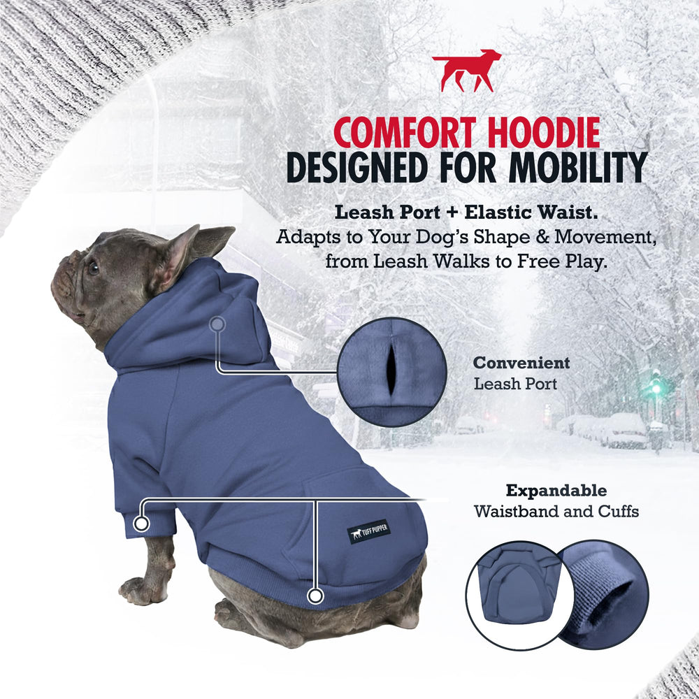 Tuff Pupper interior fleece provides soft, calming comfort for everyday wear.