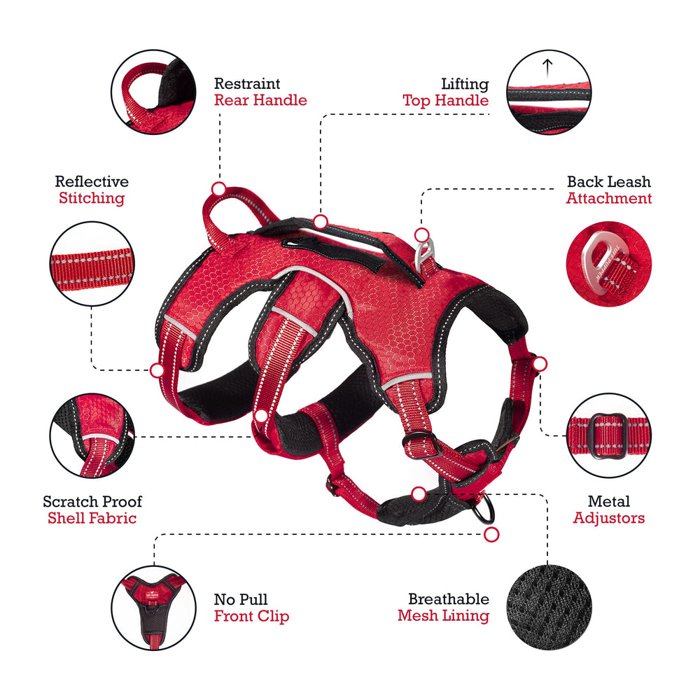 Tuff Pupper durable oxford fabric and hardware for daily adventures