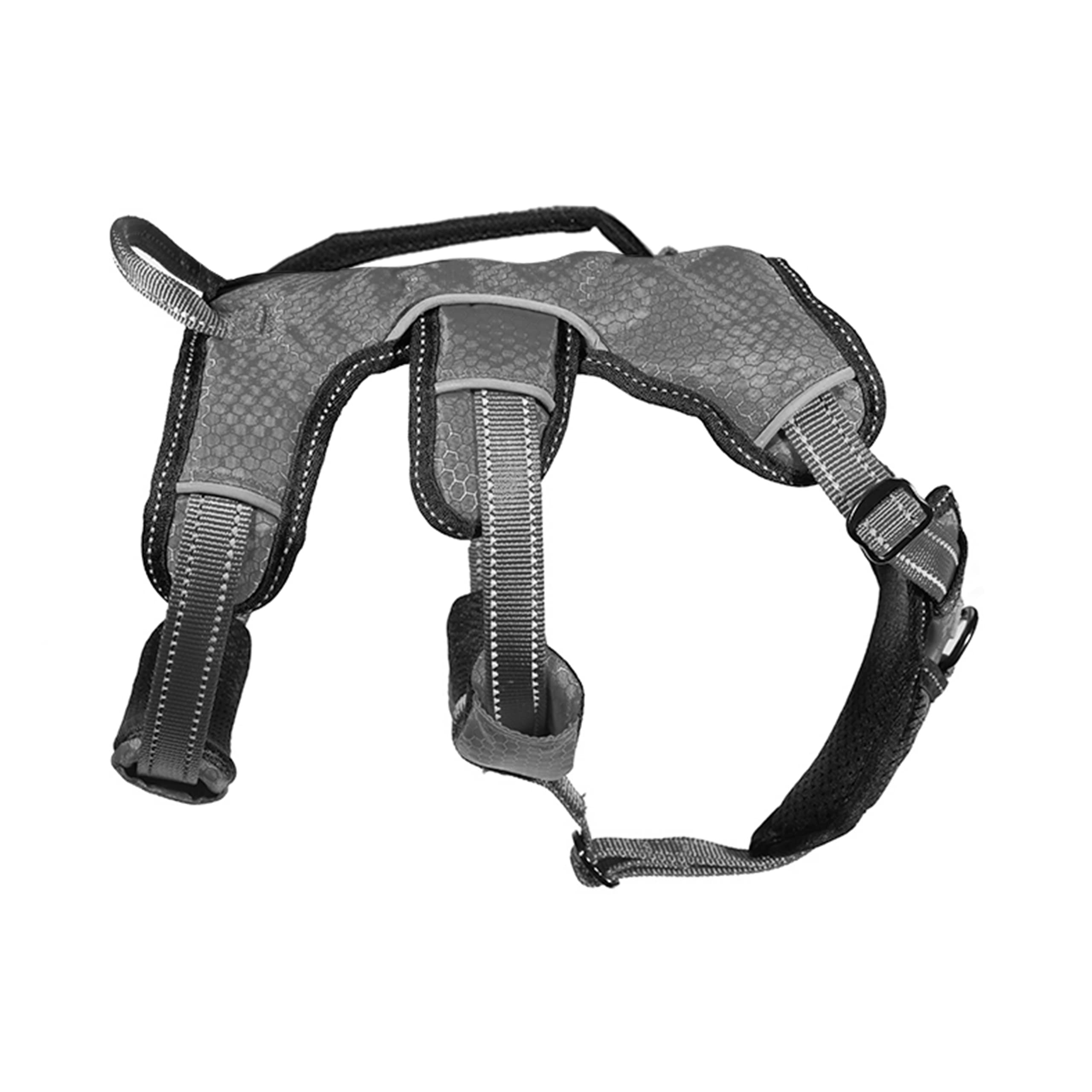 Tuff Pupper easy on/off buckles simplify daily use.