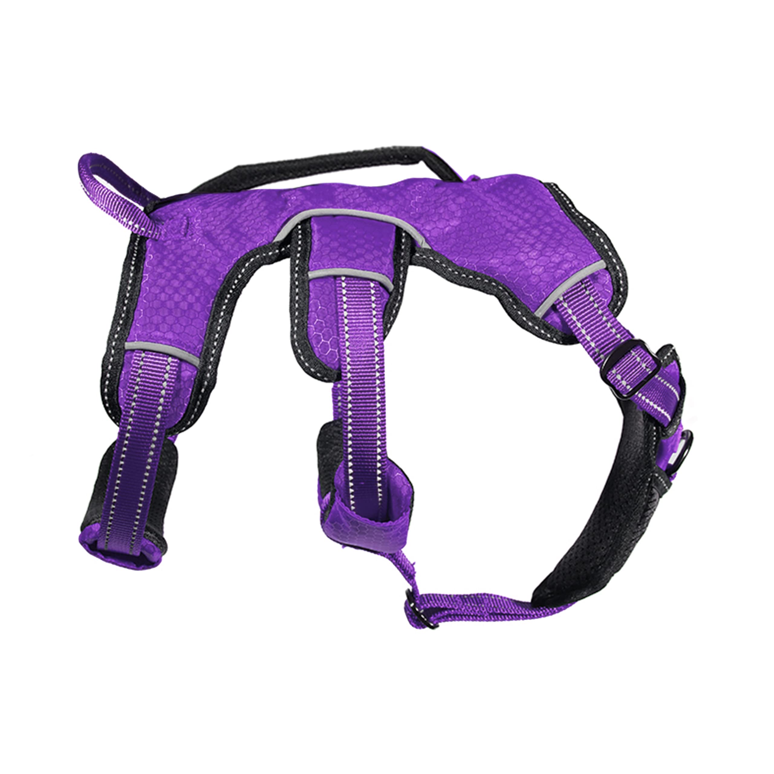 Tuff Pupper five-size fit chart helps secure a snug, personalized fit.