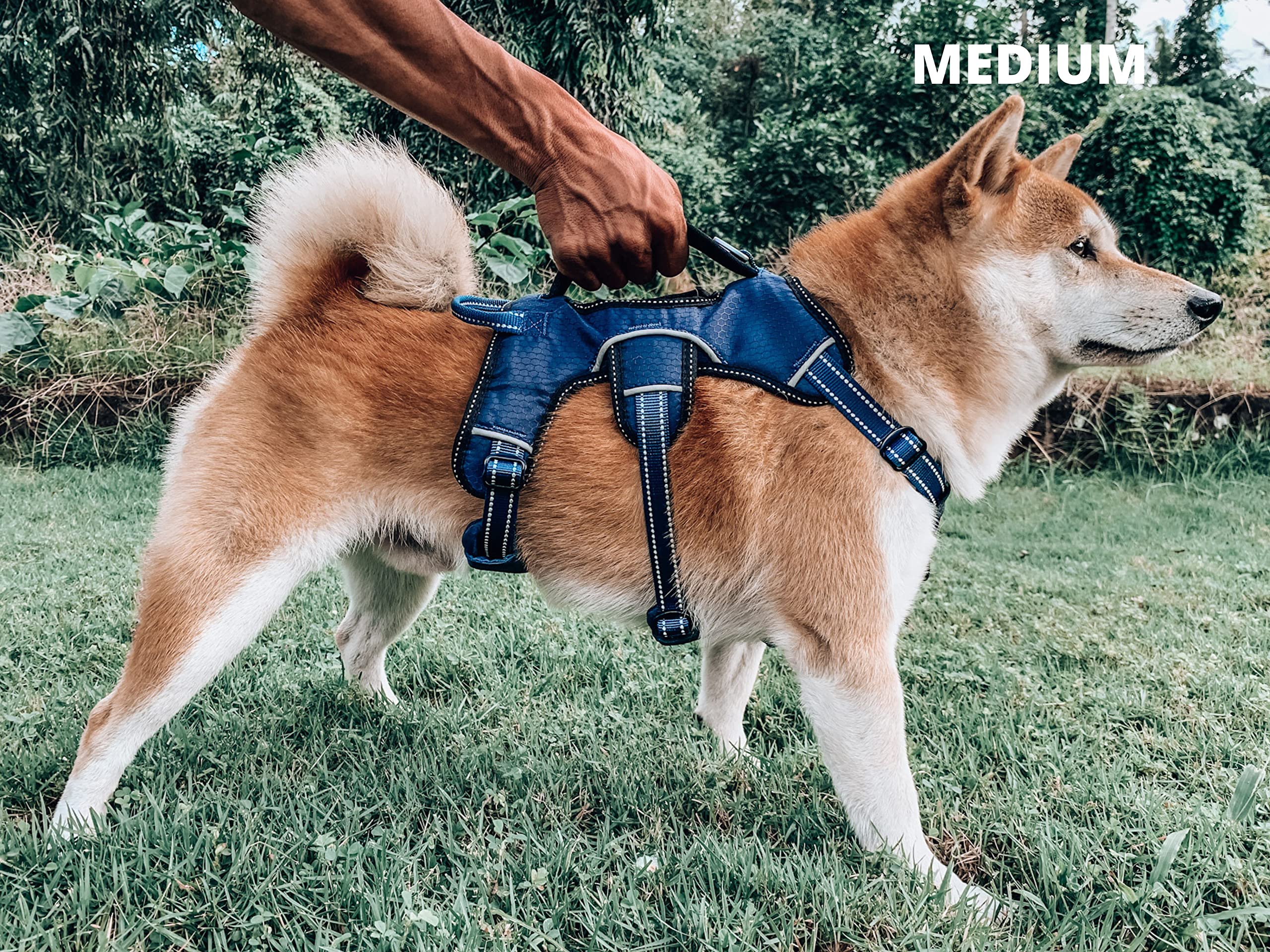 Tuff Pupper Harness handle for easy lifting and assistance
