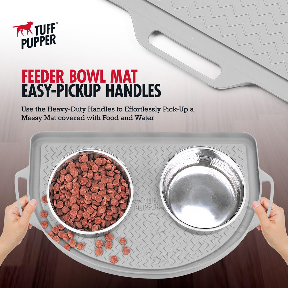 Tuff Pupper heavy-duty chew-resistant silicone lasts daily use.
