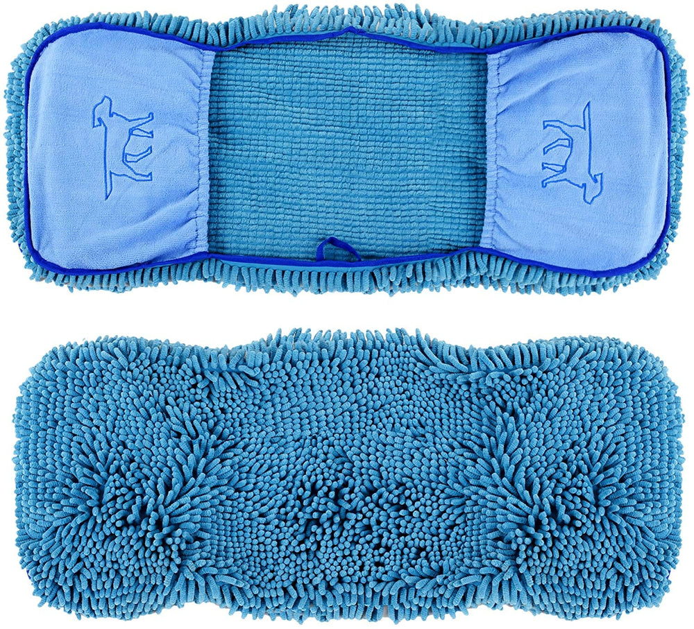 Tuff Pupper Noodles wick water and provide a gentle massage during drying.