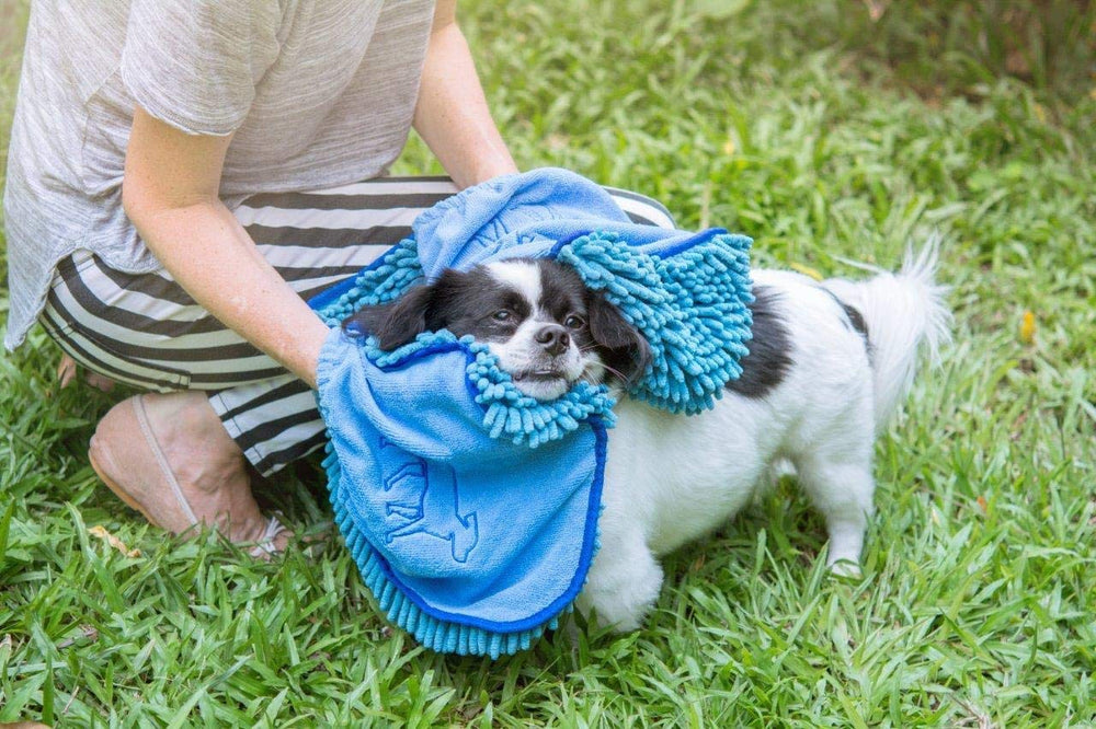 Tuff Pupper Odor-Resistant towel stays fresher after baths.