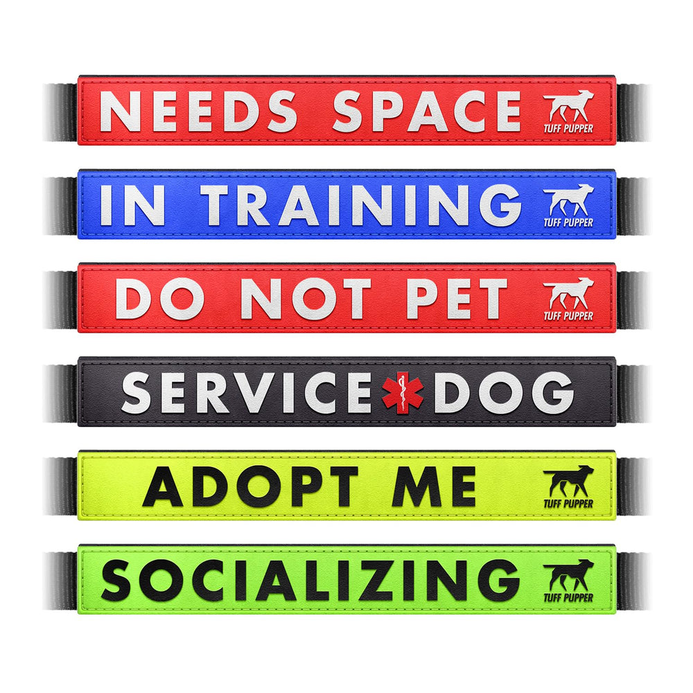 Paquete de dos fundas, perfecto para entrenamiento y socialización, Tuff Pupper.