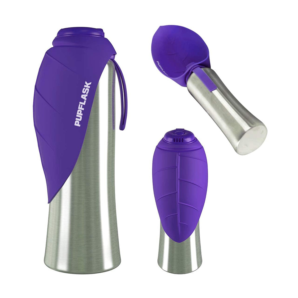 Eco-friendly materials used in PupFlask reduce odor and waste
