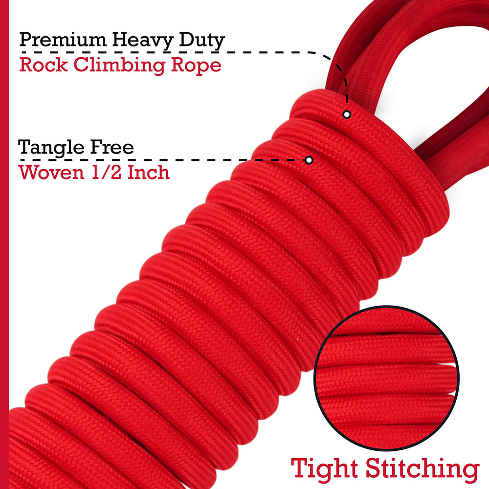 Tuff Pupper 360° clip demonstrates tangle-free control in action.