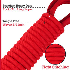 Tuff Pupper 360° clip demonstrates tangle-free control in action.