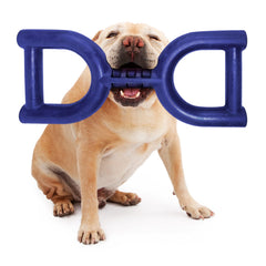 Tuff Pupper SuperChewy Tug Toy in blue for high-visibility playtime