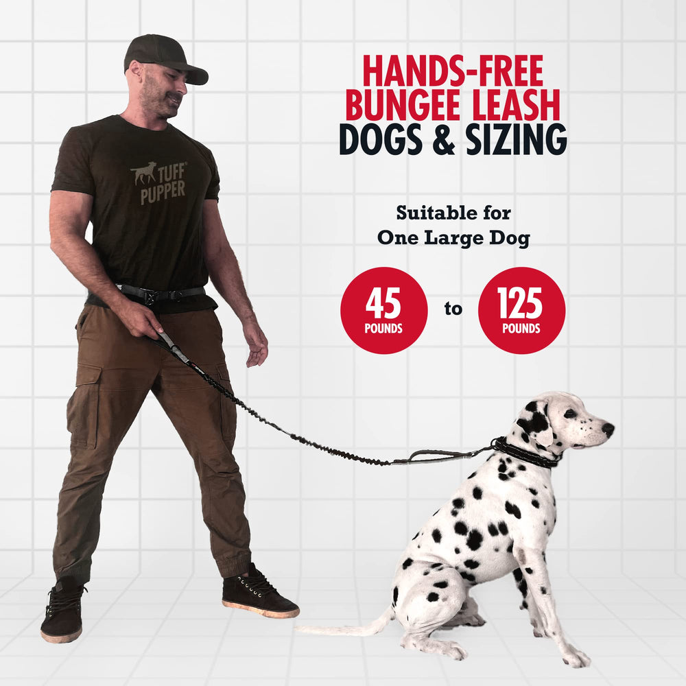 Tuff Pupper waist belt padded close-up highlights comfortable lumbar support.