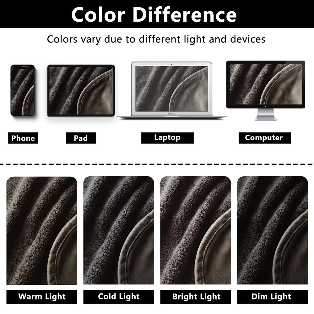 Tuffeel color options light and dark brown to fit décor.