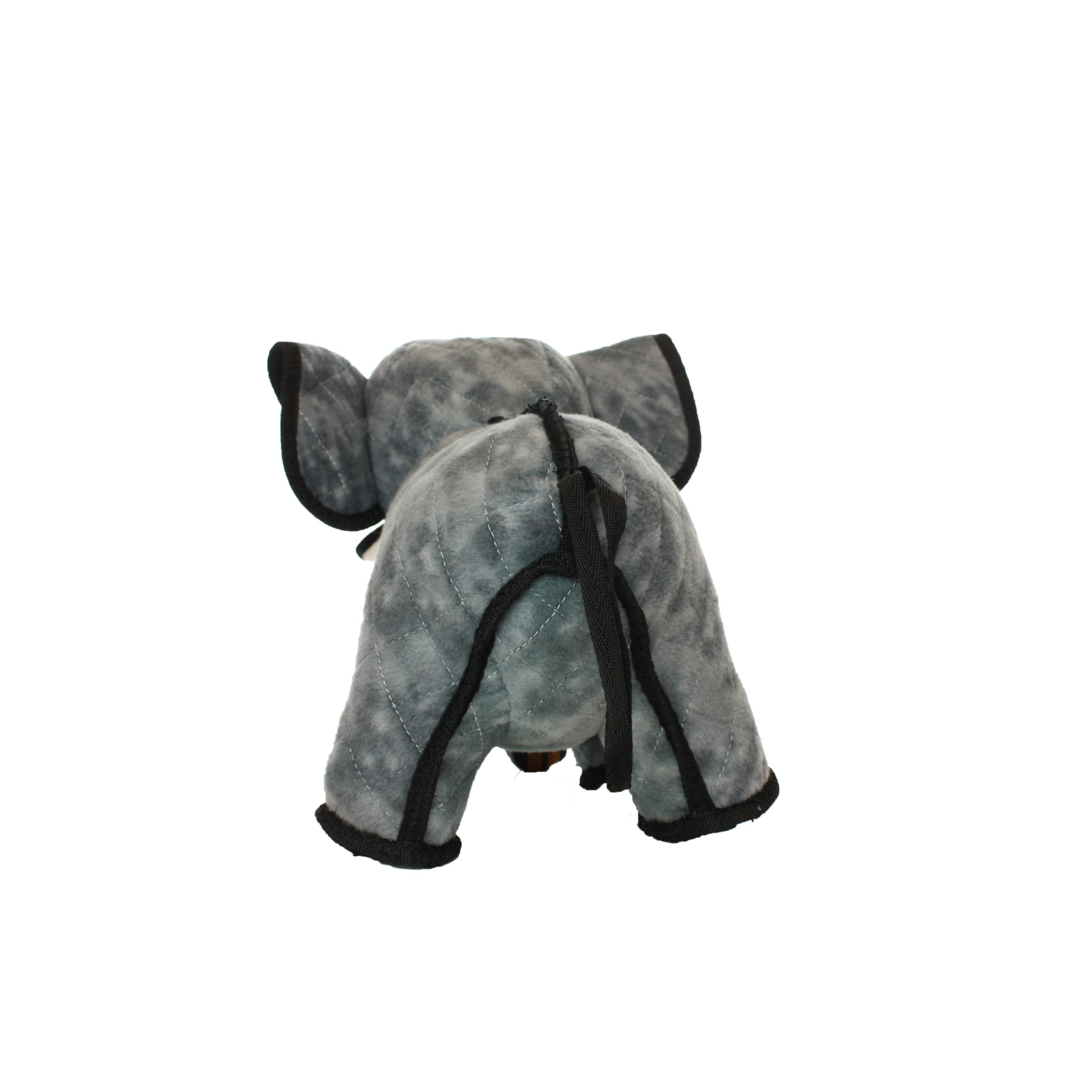 Tuffy elephant toy in tug-and-fetch action supports active play and bonding