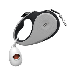 TUG 360° leash close-up in grey for smooth walks.