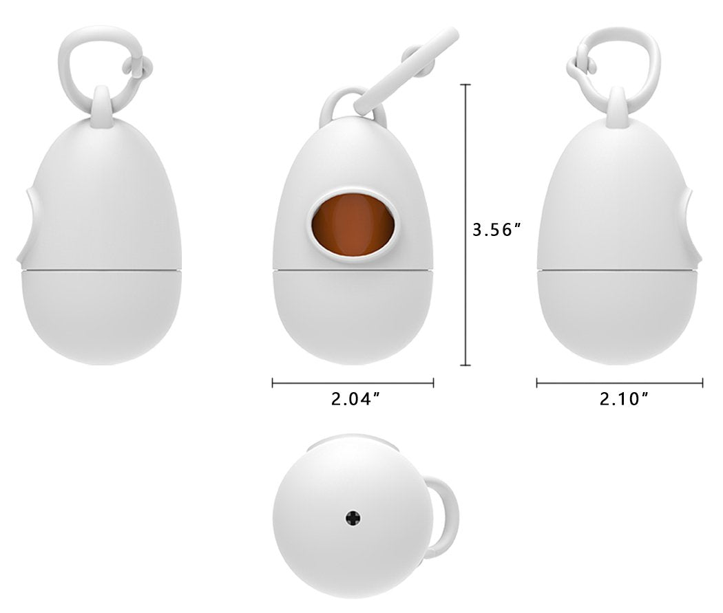 TUG bag dispenser compatible with standard bags for simple refills