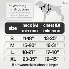 TUG dog harness dual-leash points enable front and rear attachment for versatile training