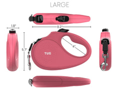 TUG Monochrome 360 grip closeup highlights comfortable grip for long strolls.