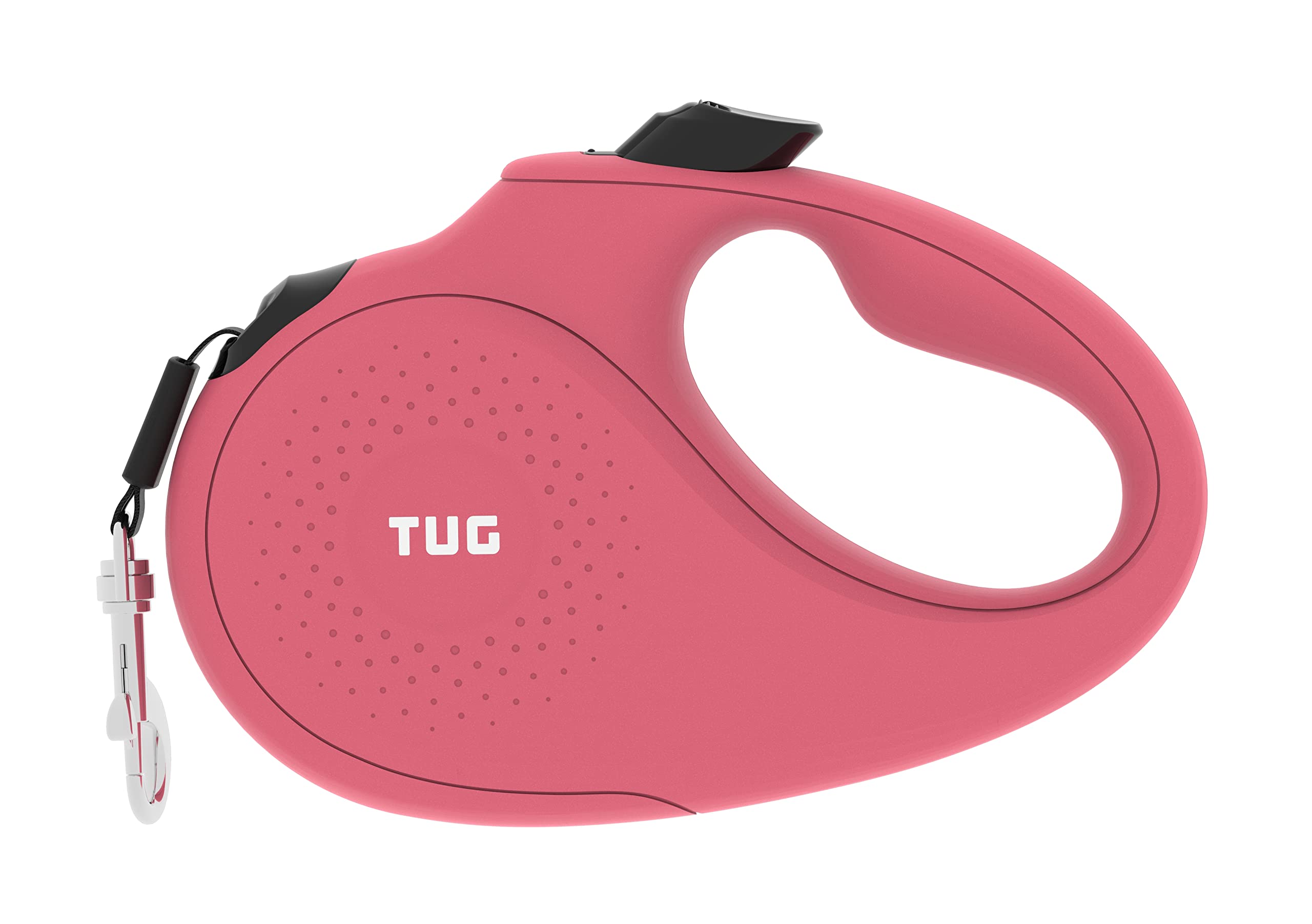 TUG Monochrome 360 leash pink extended for smooth control on daily walks.