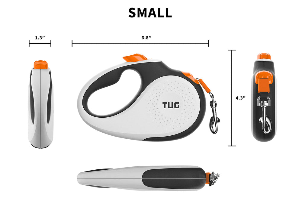 TUG waste bag dispenser with 15 bags for quick cleanup on walks
