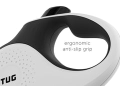TUG XL one-handed brake and lock offer quick, controlled walks.