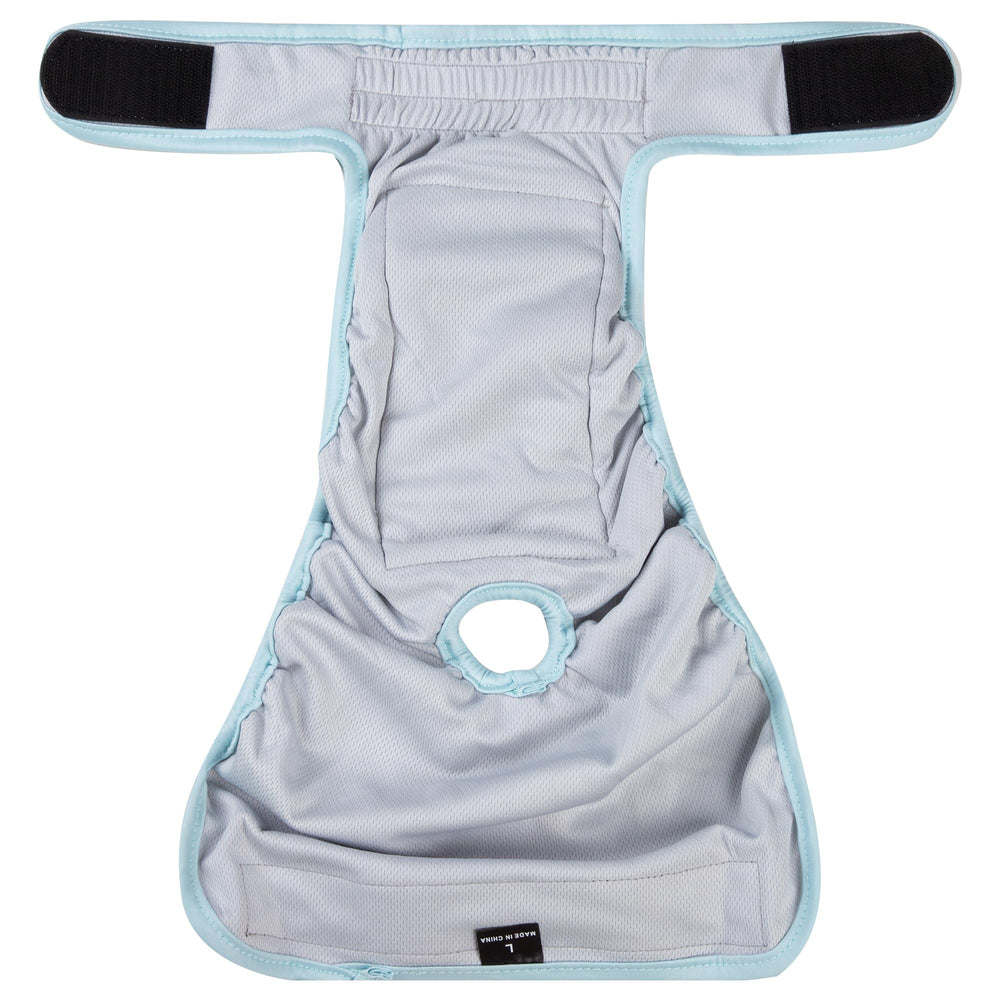 Tuiskusa dog-diapers-washable-reusable reusable design offers economical convenience.