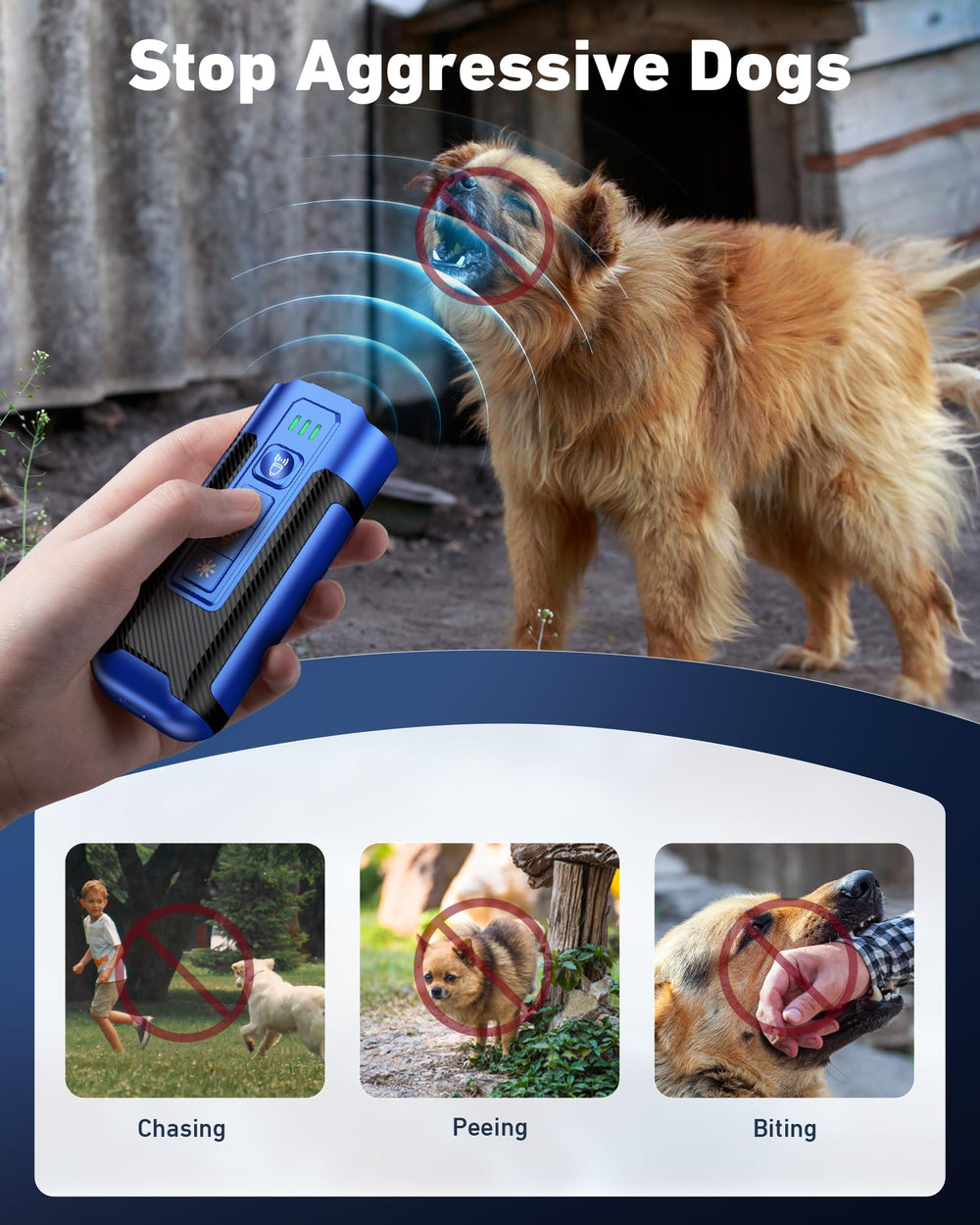 TUITUITA dog bark deterrent training buzzer reinforces cues without shocks