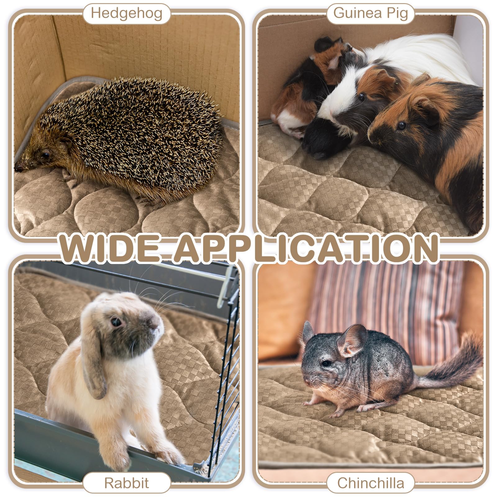 Tujoe plush-checkered surface adds stylish warmth to a pet space.
