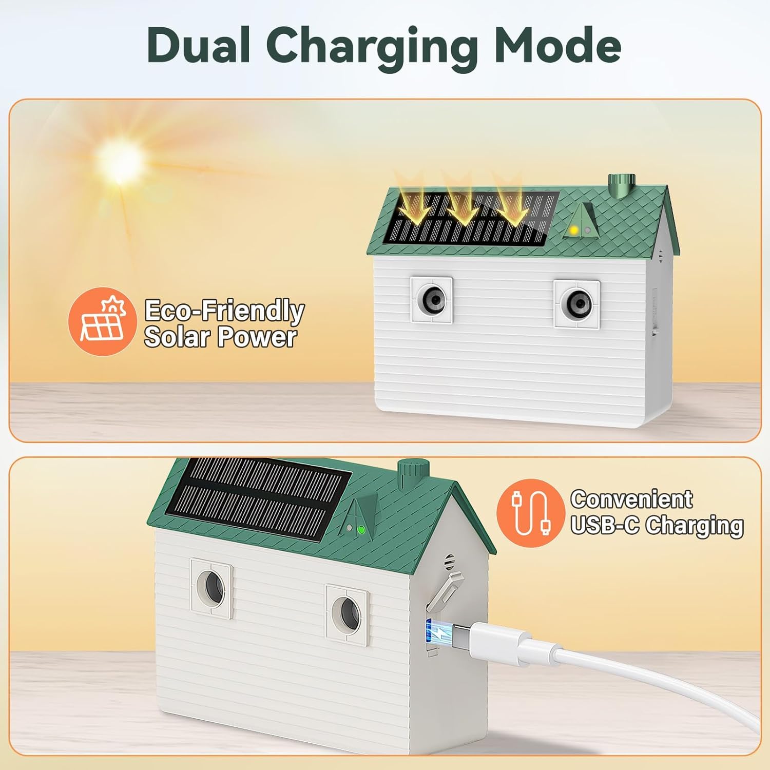 Tuncate anti-barking device ultrasonic emission close-up illustrating high-frequency waves