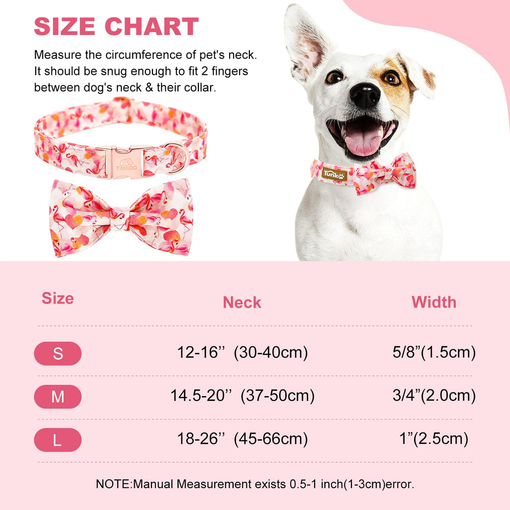 Tunkoo dog collar adjustable sizes small medium large for various breeds
