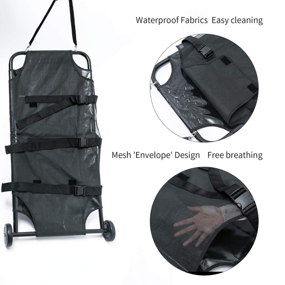 TUNTROL breathable mesh and waterproof fabric keep pets comfy and easy to clean.