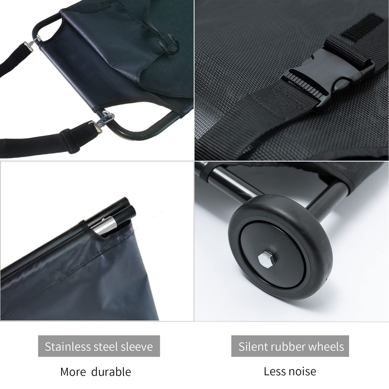 TUNTROL high-tensile steel construction ensures durability during transport.