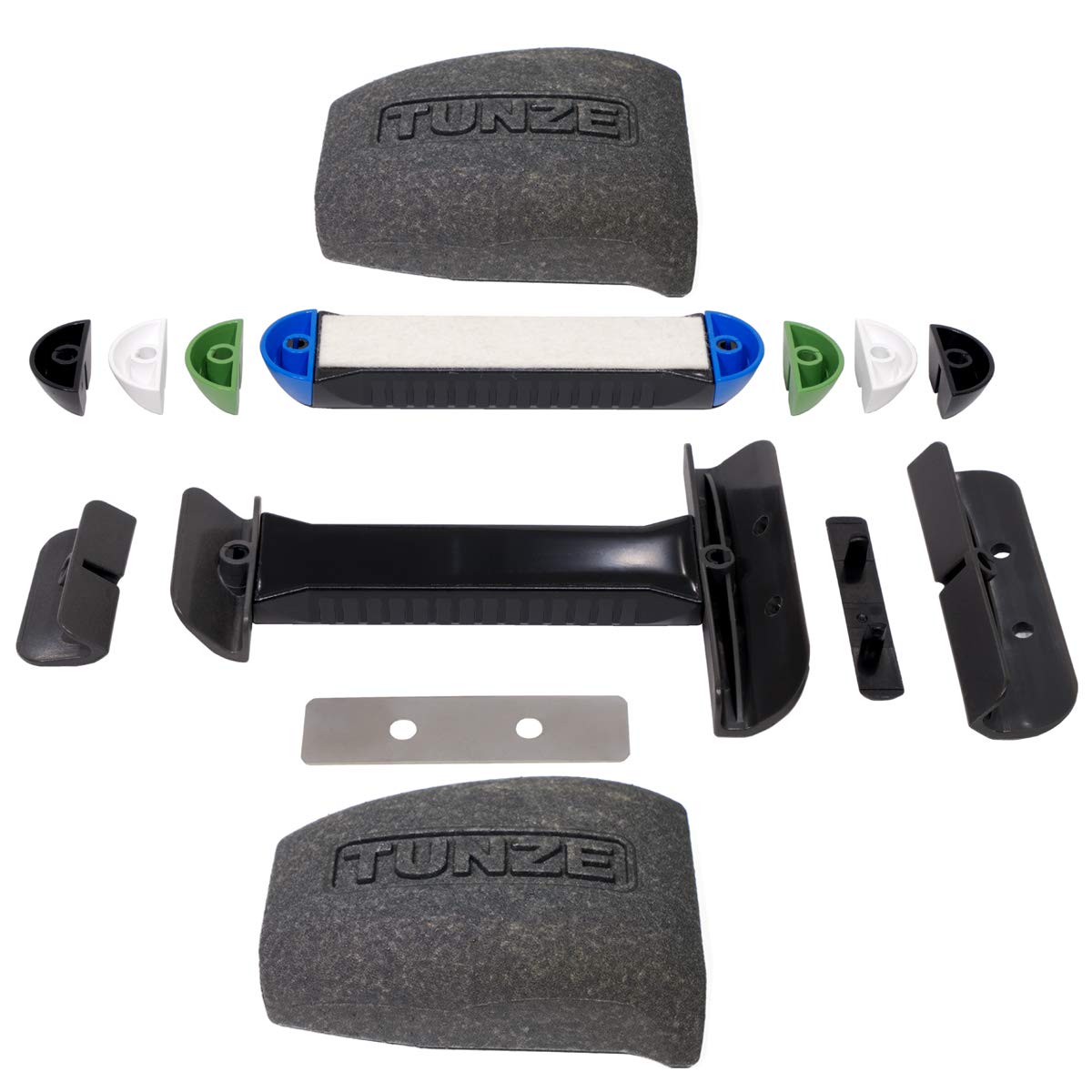 Tunze Care Magnet Strong+ blade detail shows replaceable blades for long-lasting algae removal.