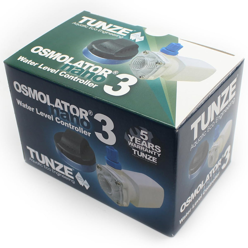 Tunze Osmolator 3 Nano front view shows compact water level control for nano tanks.