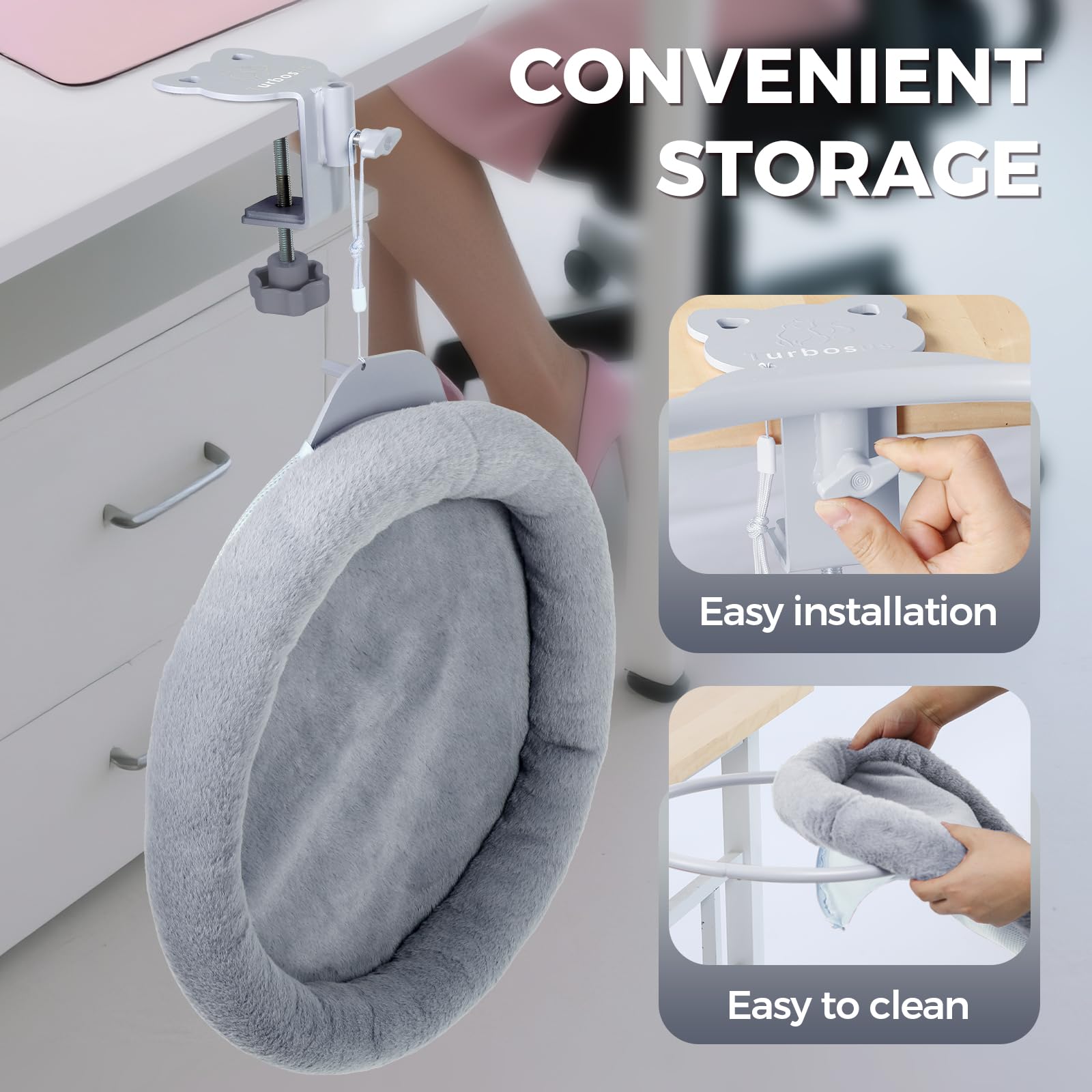 Turbosus sunken-design cat bed creates cozy enclosure for calm lounging