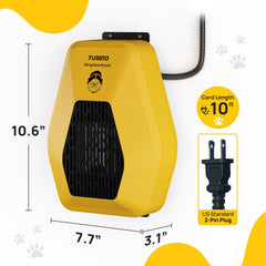 TURBRO Neighborhood DH800A chew-resistant cord preventing damage during play.