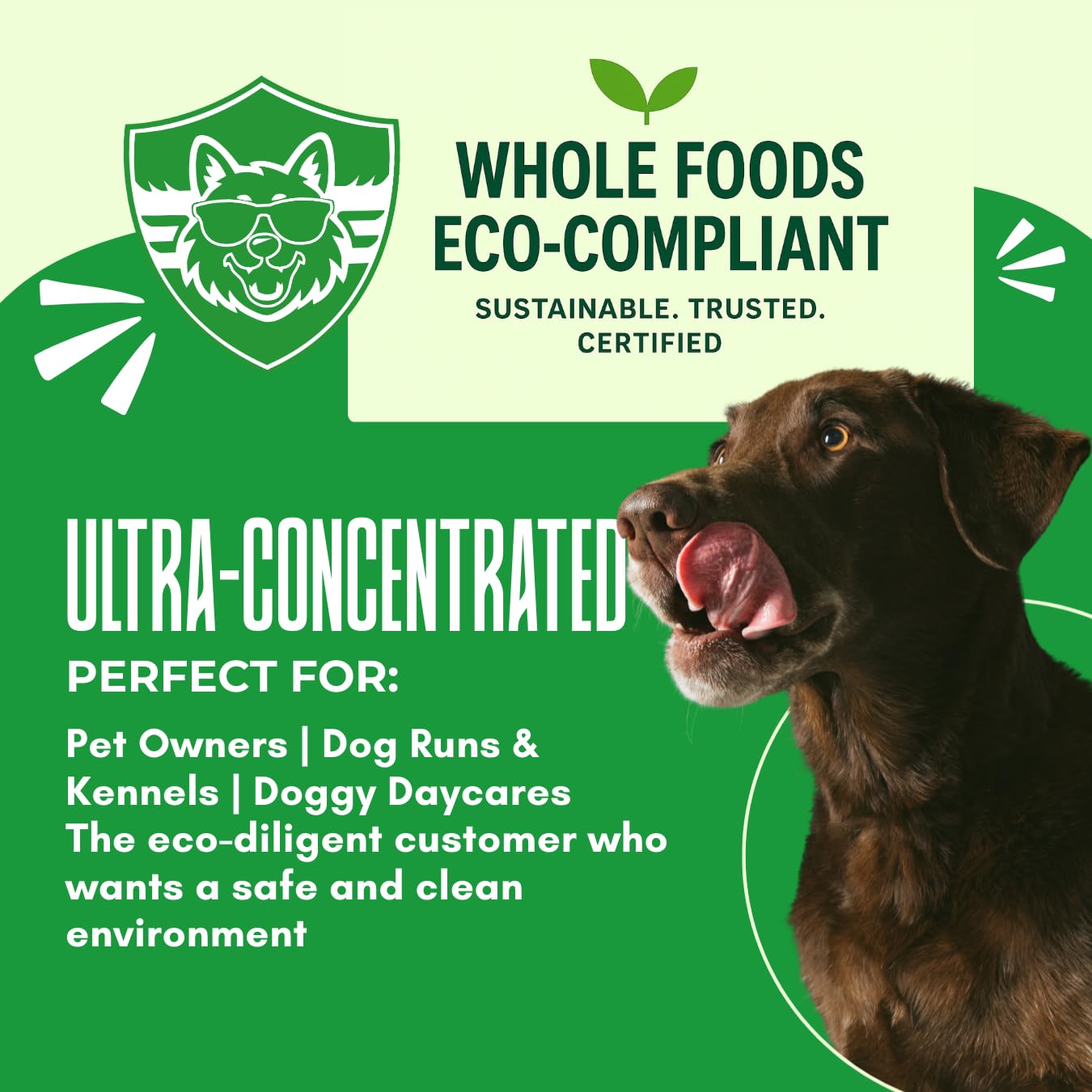 Turf Animal INDOOR odor-elimination captures fresh, lasting indoor scent after use.