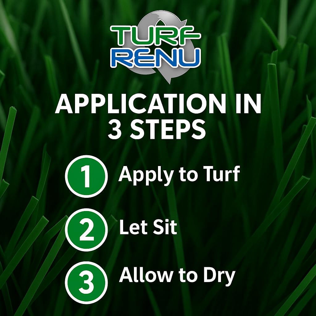 TURF RENU Tr10101 1-gallon-container convenient for regular turf maintenance.