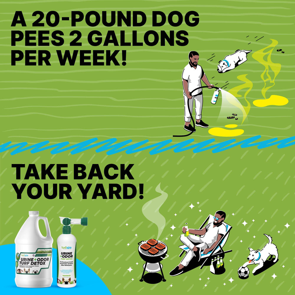 TurfSpa Turf Detox helps kennels stay odor-free for pets.