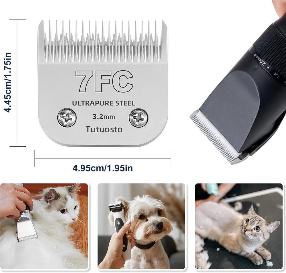 Tutuosto clipper blades 440C stainless steel rust-resistant and easy to clean