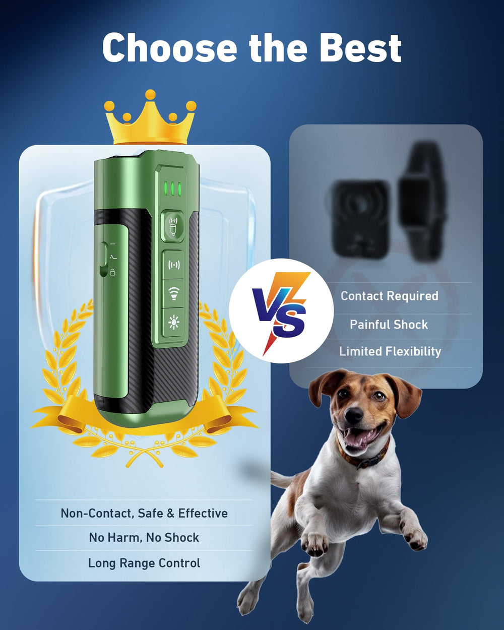 TUITUITA portable deterrent with safety lock and auto shutoff.