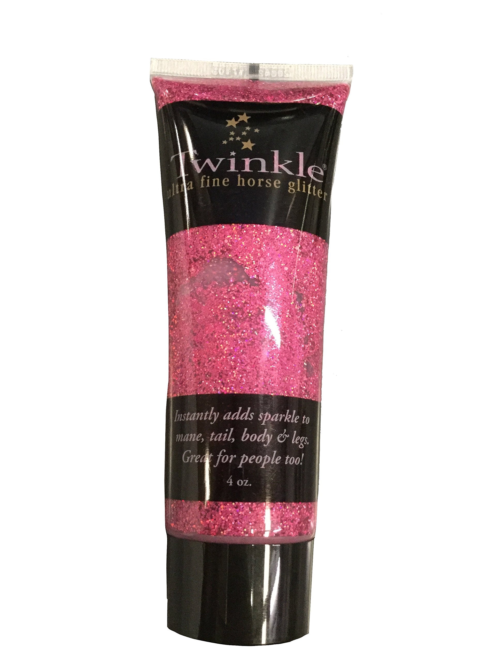 Twinkle Mane and Tail Gel Hot Pink brush-on sparkle for parade-ready shine.
