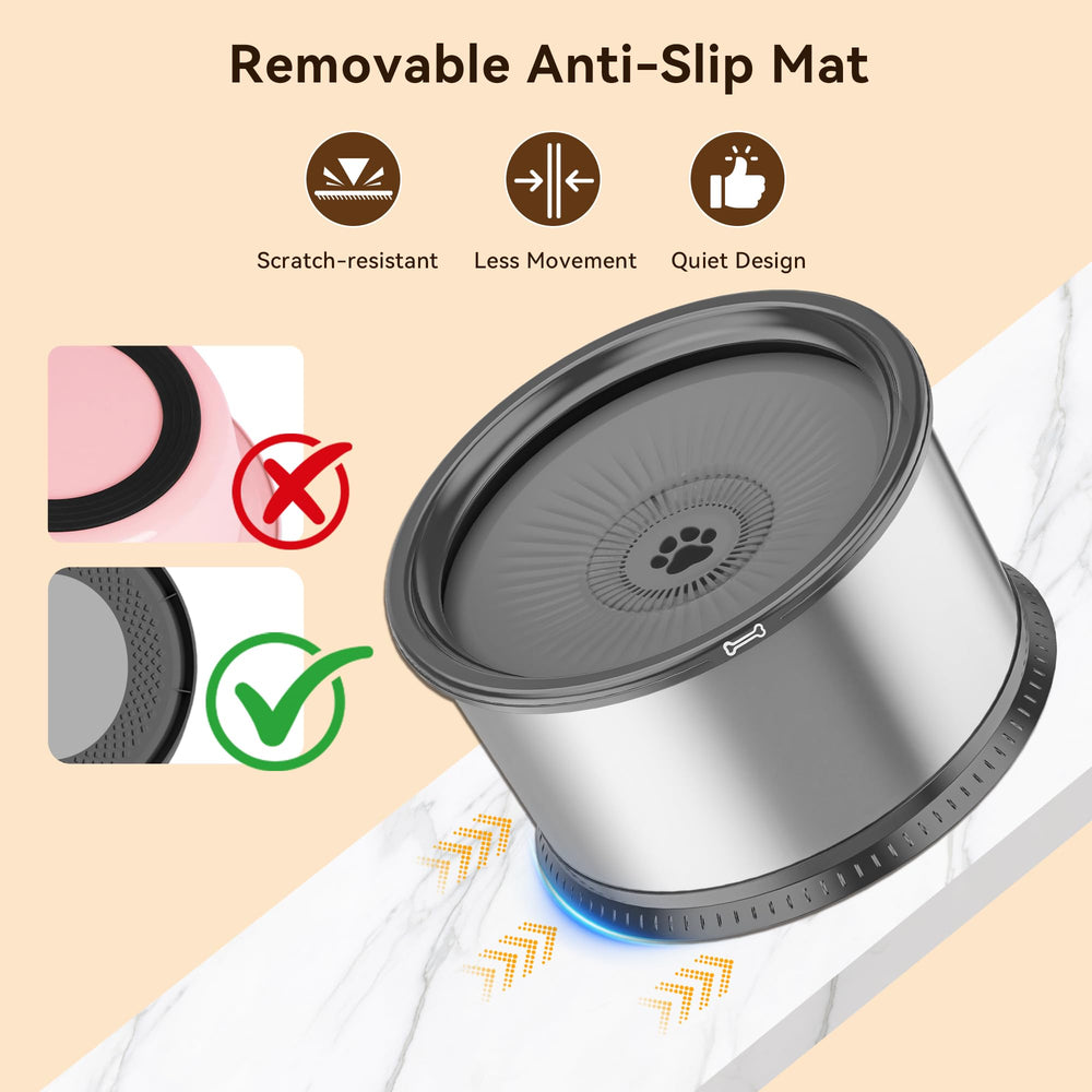 Twinsing stainless steel bowls for durable, dishwasher-safe use.
