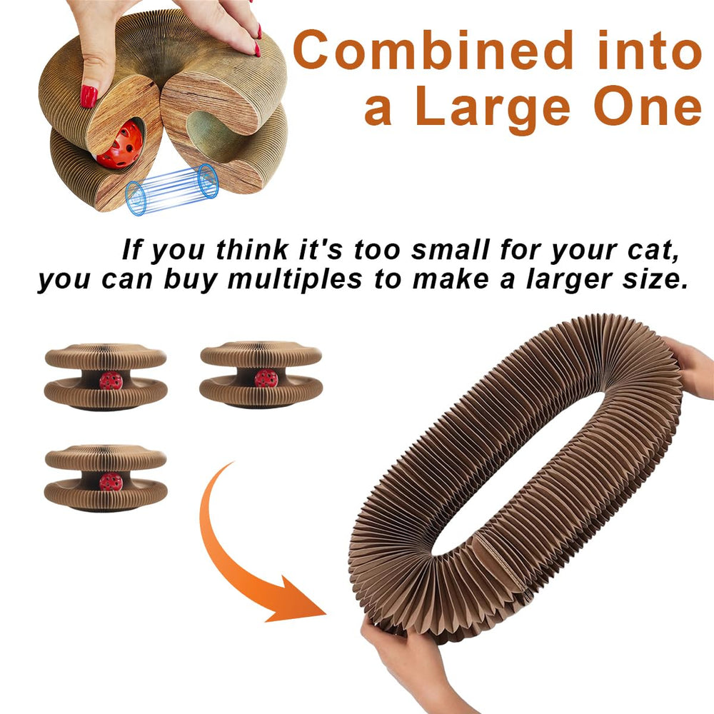 TWISTY PAWS foldable design folds compactly for storage or travel.