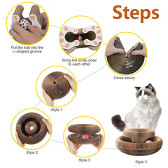 TWISTY PAWS modular magnetic design enables versatile play configurations.