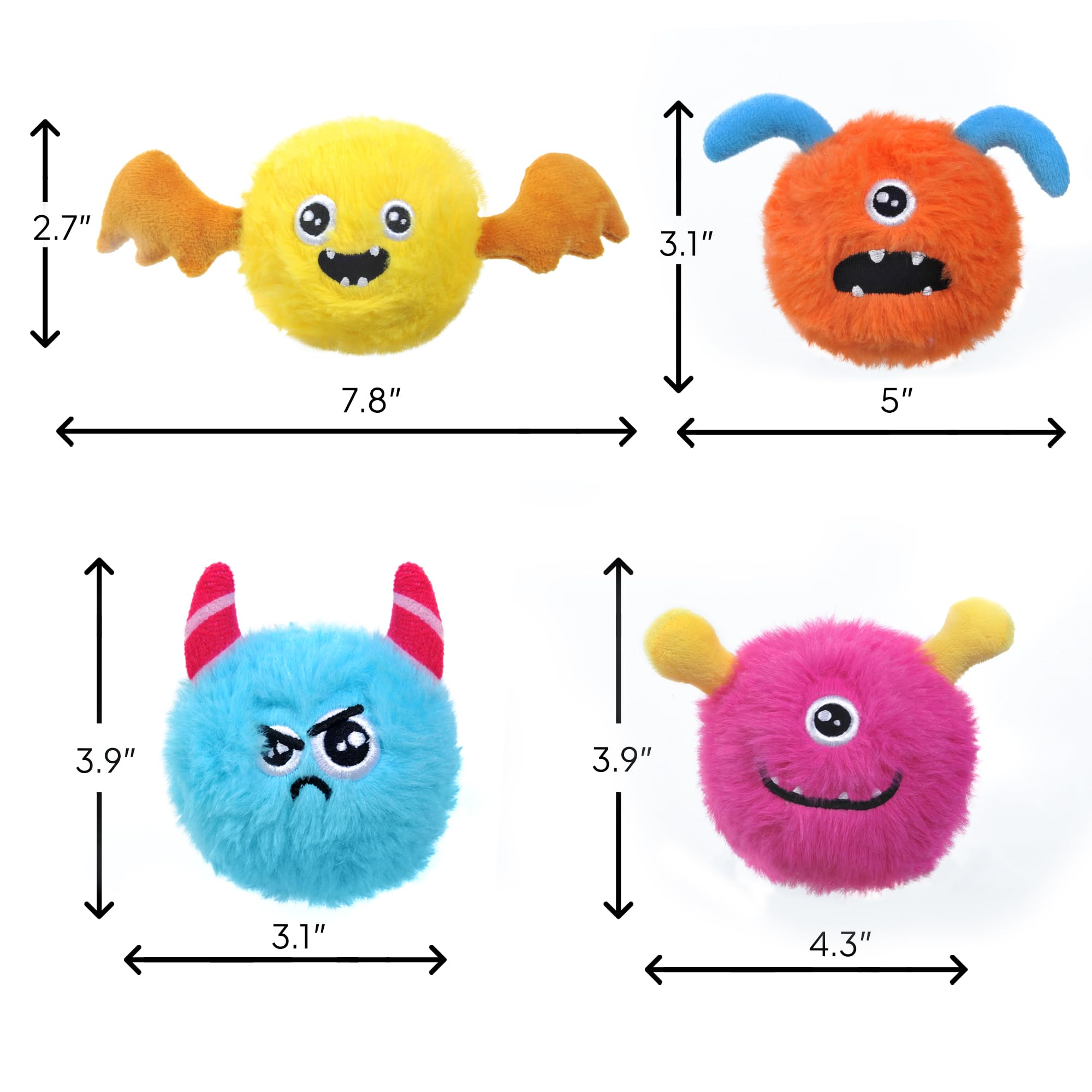 TwoEar Squeaky Balls dog toy indoors and outdoors for versatile enrichment.