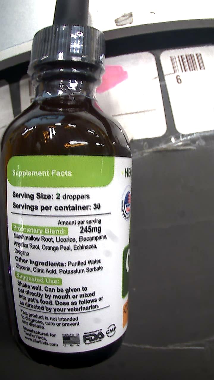 TwoFurFinds ingredient information panel supports natural, safe pet care choices.