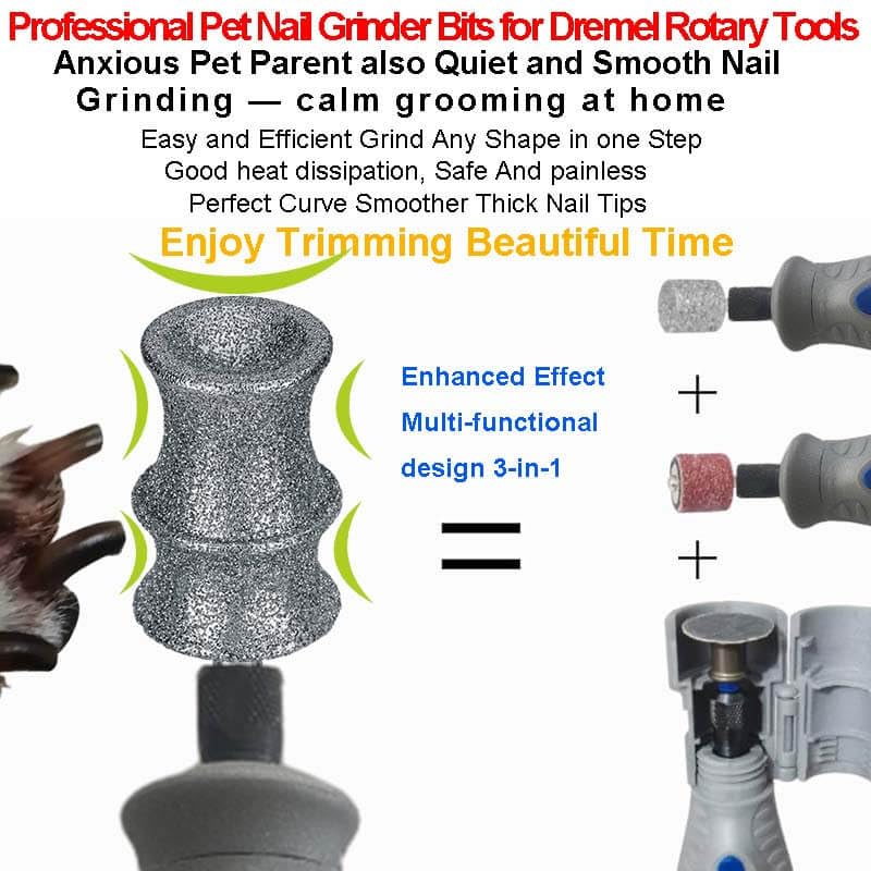 TXZGM diamond-bit-durability-closeup communicates long-lasting performance for frequent groomers